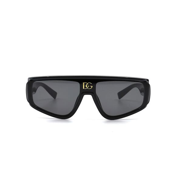 NEW DOLCE&GABBANA DG6177 501/87 BLACK DARK GREY UNISEX AUTHENTIC SUNGLAS… - Picture 2 of 16